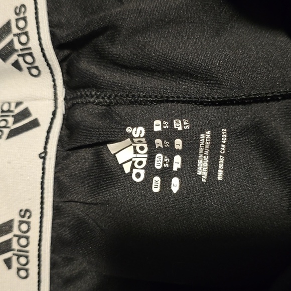 Adidas Black Athletic Shorts S - Picture 3 of 3